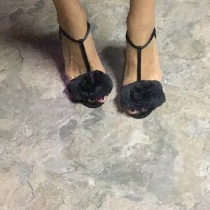 Badgley Mischka wedge heels